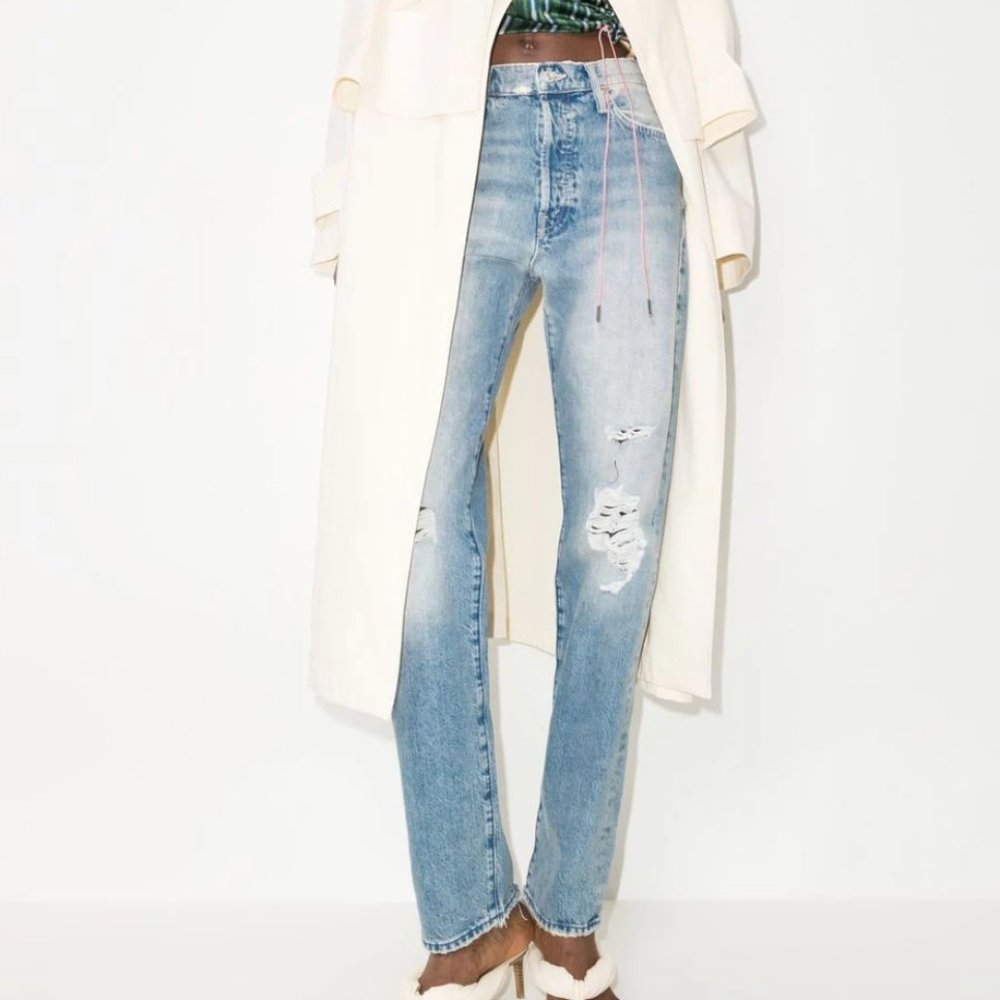 Mother Huffy Skimp Hotter on the Other Side Jeans